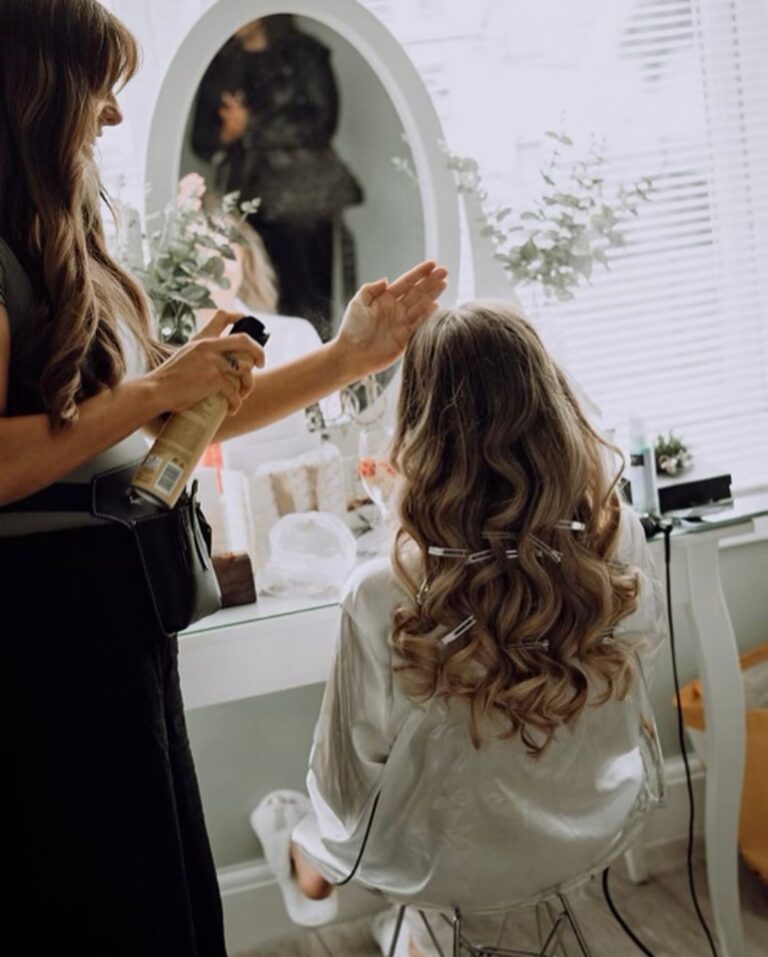 Can I hire a bridal hair and makeup team in Edinburgh for my wedding abroad?